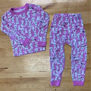 Hanna Andersson Easter Pajamas - Pink Bunny Pajamas